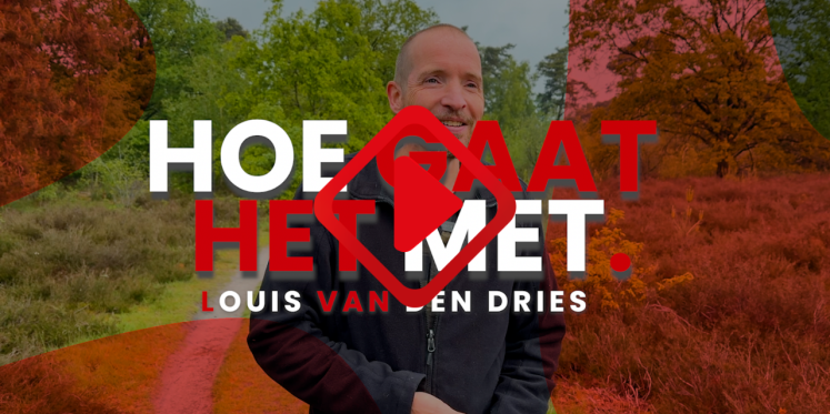 Foto: Louis uit Maarheeze loopt 1000 km om geld op te halen voor Stichting MIND: 'Nog veel taboe op mentale problemen'