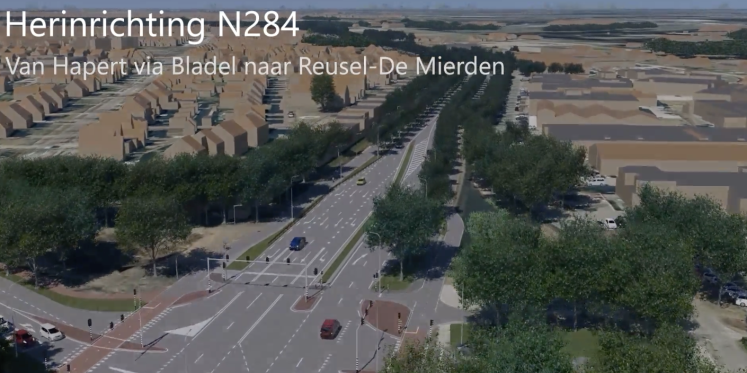 Foto: Ontwerp-projectbesluit herinrichting N284 vastgesteld