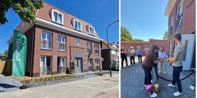 Foto: Feestelijke opening wooncomplex voor Kameraet in Bladel
