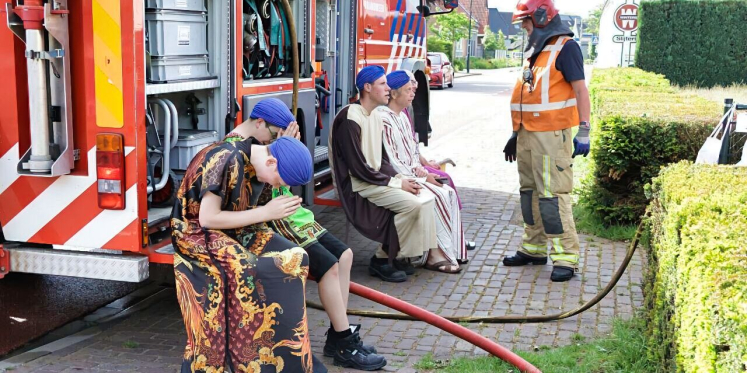 Foto: Brandweerwedstrijd Maarheeze bracht realistisch en verrassend scenario