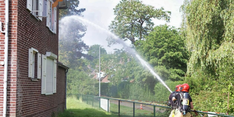 Foto: Brandweerwedstrijd Maarheeze bracht realistisch en verrassend scenario
