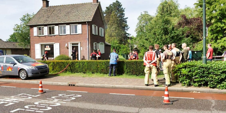 Foto: Brandweerwedstrijd Maarheeze bracht realistisch en verrassend scenario