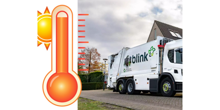 Foto: Afvalinzameling Heeze-Leende start eerder tijdens warme dagen