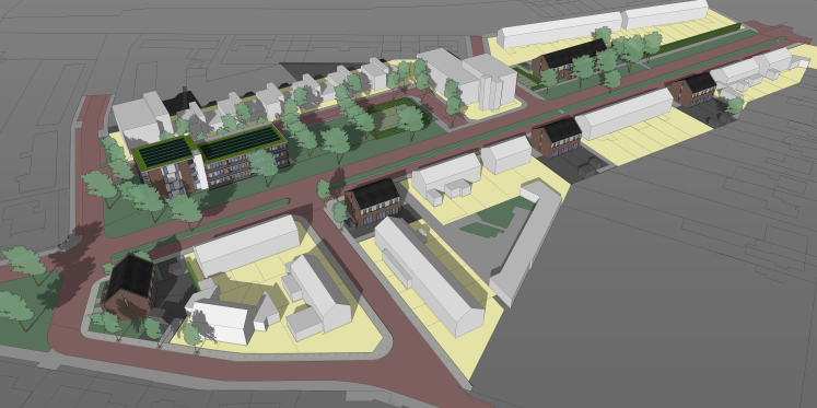 Foto: Woningbouwplan Kempischebaan Valkenswaard gaat volgende fase in
