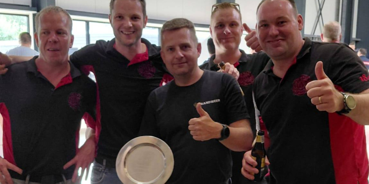 Foto: Brandweer Maarheeze pakt derde plaats en plaatst zich voor halve finale