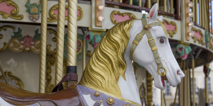 Foto: Prikkelarm uurtje tijdens kermis in Leenderstrijp