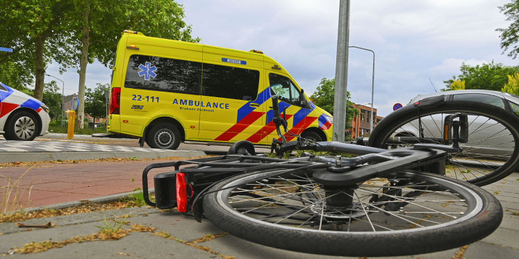 Foto: Fietser aangereden in Valkenswaard