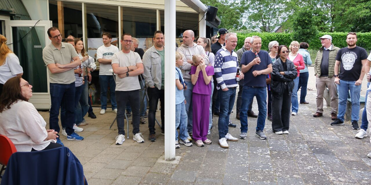 Foto: Gemeentelijke vrijwilligerspenning voor Cis Vogel