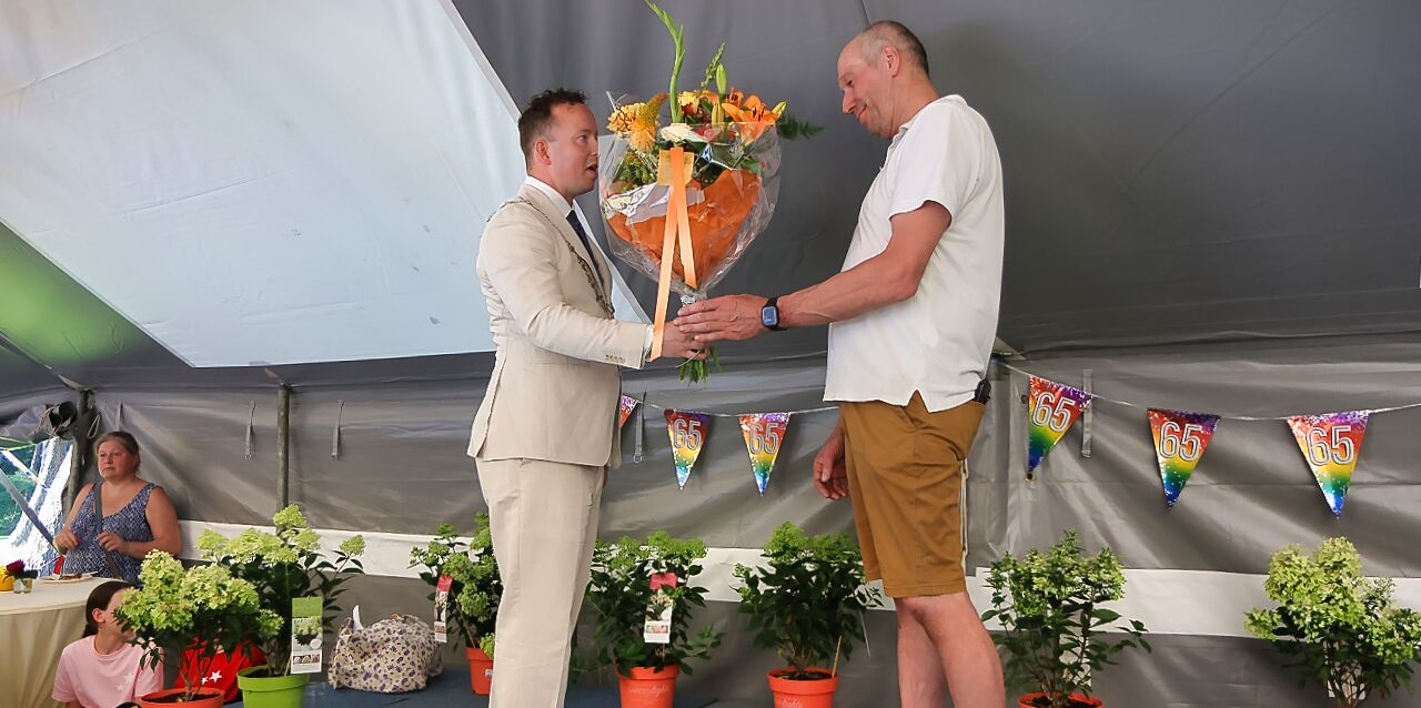 Foto: Koninklijke Onderscheiding voor Jack Spoorenberg