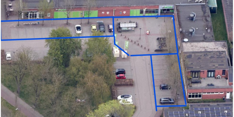 Foto: Werkzaamheden aan parkeerplaatsen Ten Borchwardplein