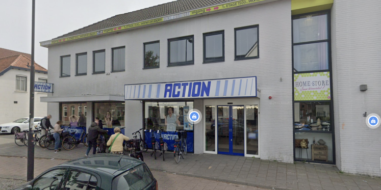 Foto: Action in Reusel verhuist binnenkort naar de Markt