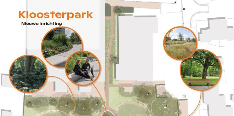 Foto: Veel behoud van groen in nieuwe ontwerp Kloosterpark in Reusel
