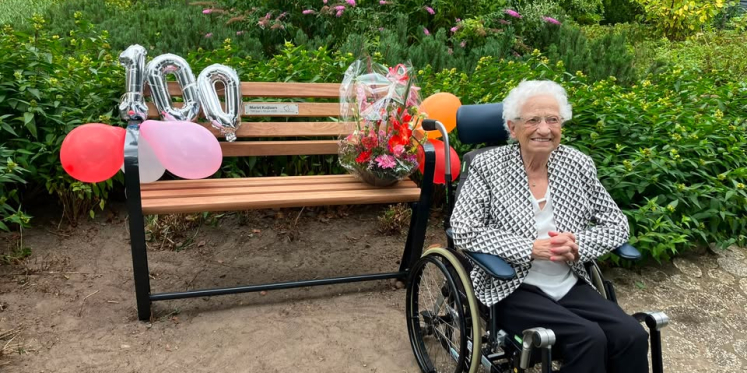 Foto: Mariet Kuijlaars viert 100ste verjaardag