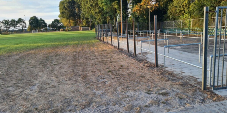 Foto: HMVV in Hooge Mierde begint met de bouw van nieuw pannaveld