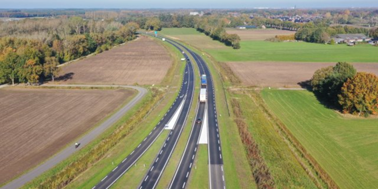 Foto: Wegwerkzaamheden N69 en N397 van 4 t/m 6 september