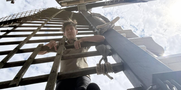Foto: Afgekeurde molen staat al bijna anderhalf jaar stil, reparatie is peperduur