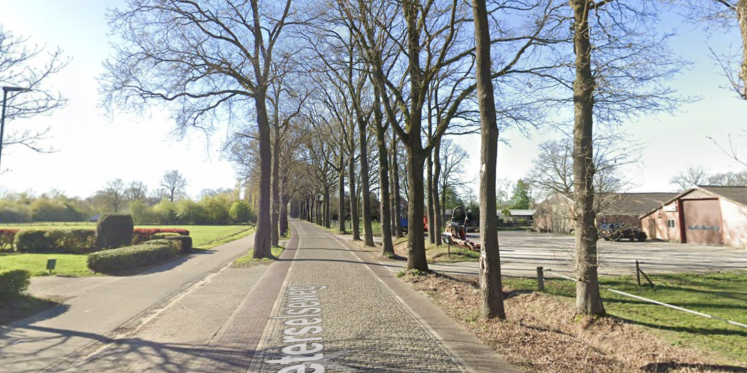 Foto: Snoeiwerkzaamheden zorgen voor verkeersafsluiting in Netersel