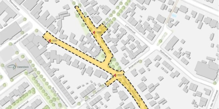 Foto: Werkzaamheden Dorpshart Budel gaan nieuwe fase in