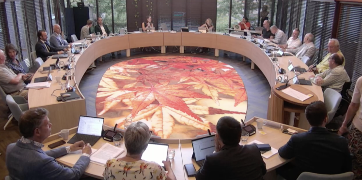 Foto: Raad Heeze-Leende zegt nee tegen Nota Grondbeleid: 'te weinig gericht op woningbouw'