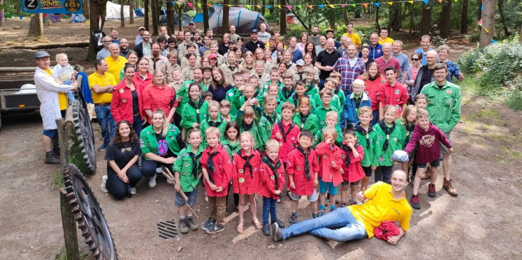 Foto: Scouting Sint Aloysius viert 80-jarig jubileum