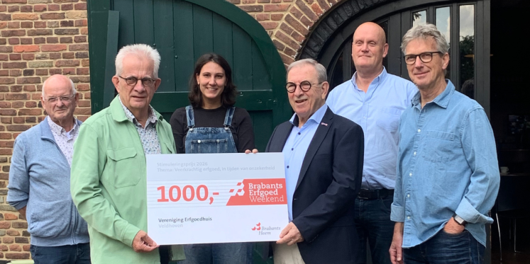 Foto: Vereniging Erfgoedhuis Veldhoven wint stimuleringsprijs tijdens Open Monumentendagen