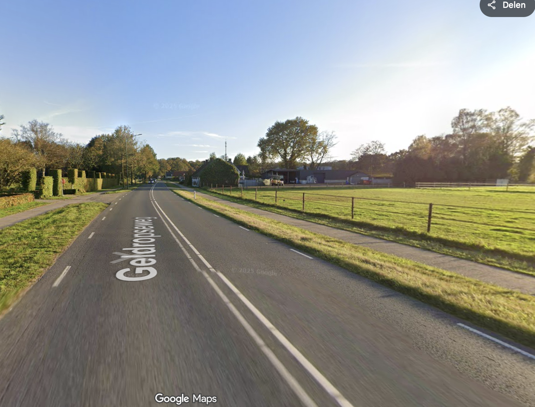 Foto: Maximumsnelheid Geldropseweg in Heeze gaat omlaag