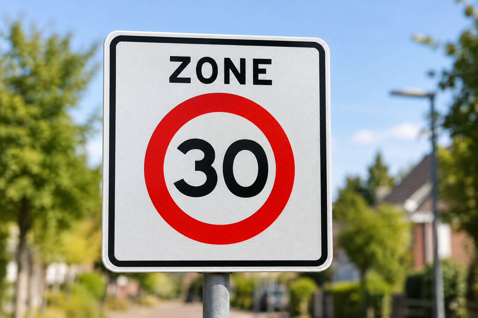 Foto: College Veldhoven wil maximumsnelheid op wegen in Zeelst verlagen naar 30 kilometer per uur