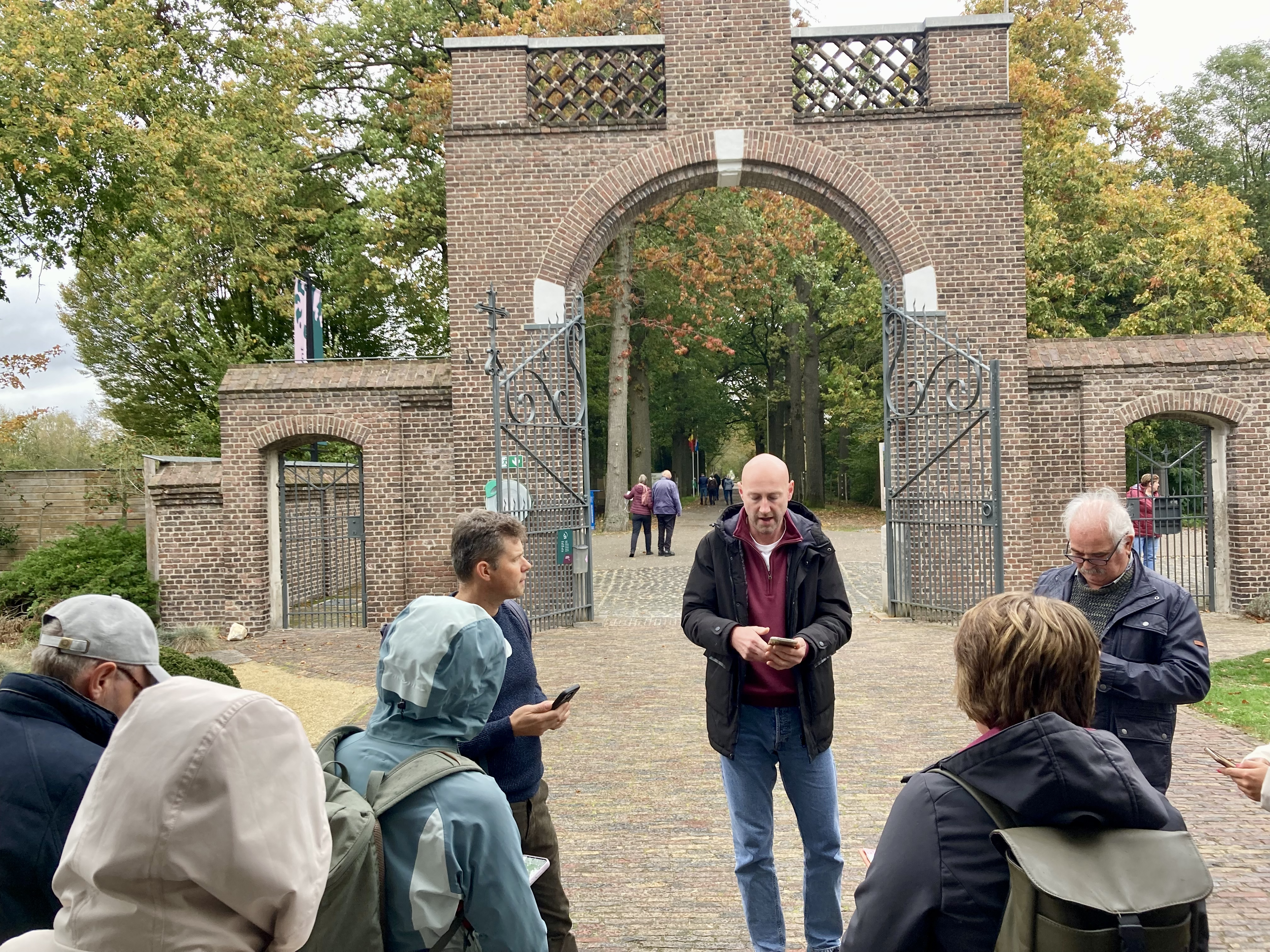 Foto: Interactieve wandeling Tussen Hemel en Heide gelanceerd bij Achelse Kluis