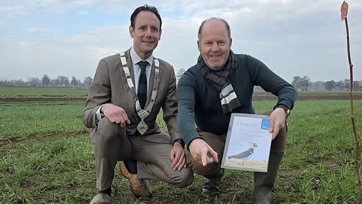 Ook eerste kievitsei gevonden in de gemeente Elburg