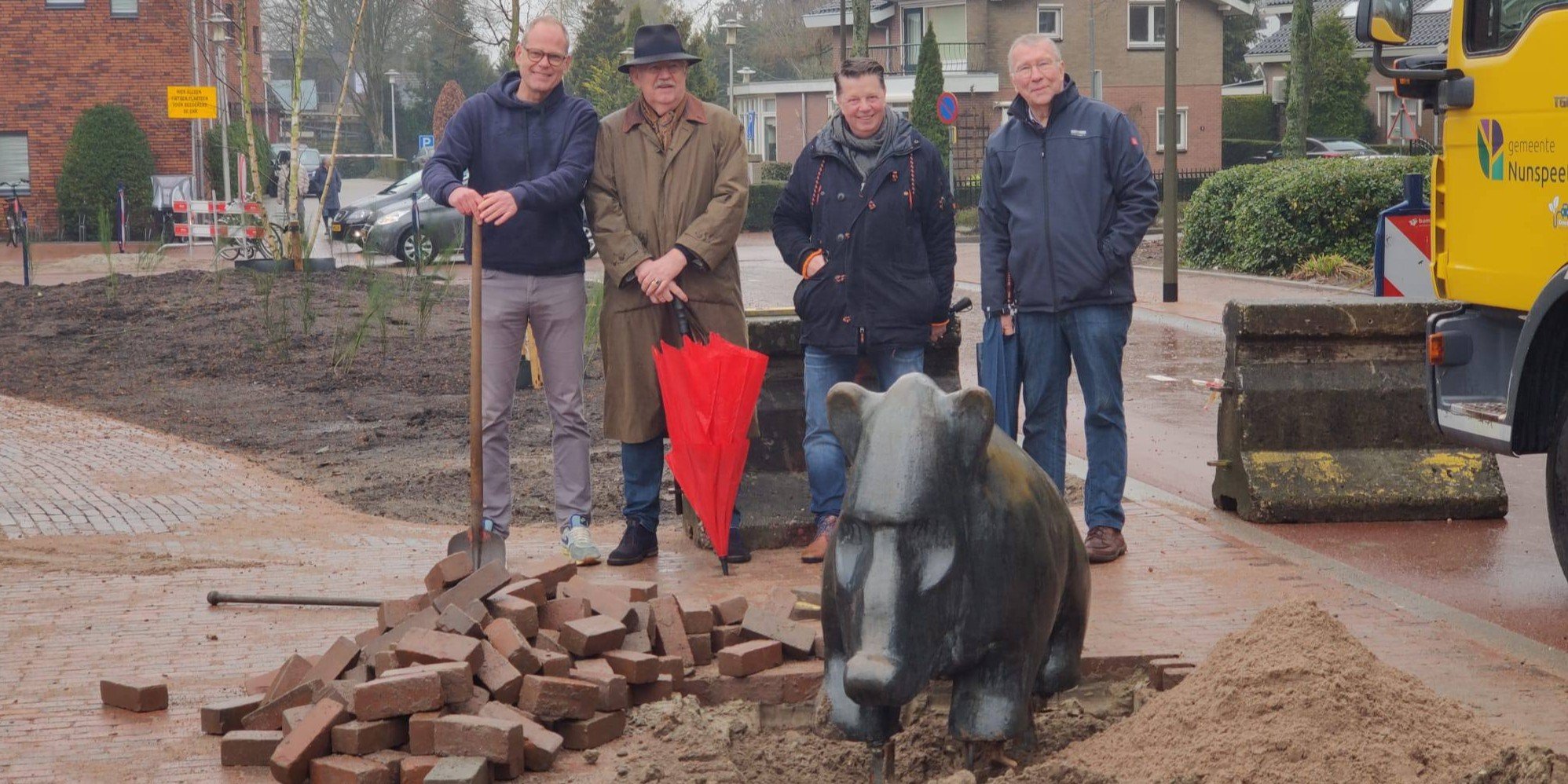 Foto: De Keiler terug op stationsplein