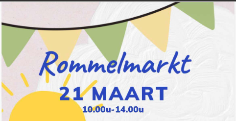 Rommelmarkt bij VEG Oldebroek op 21 maart