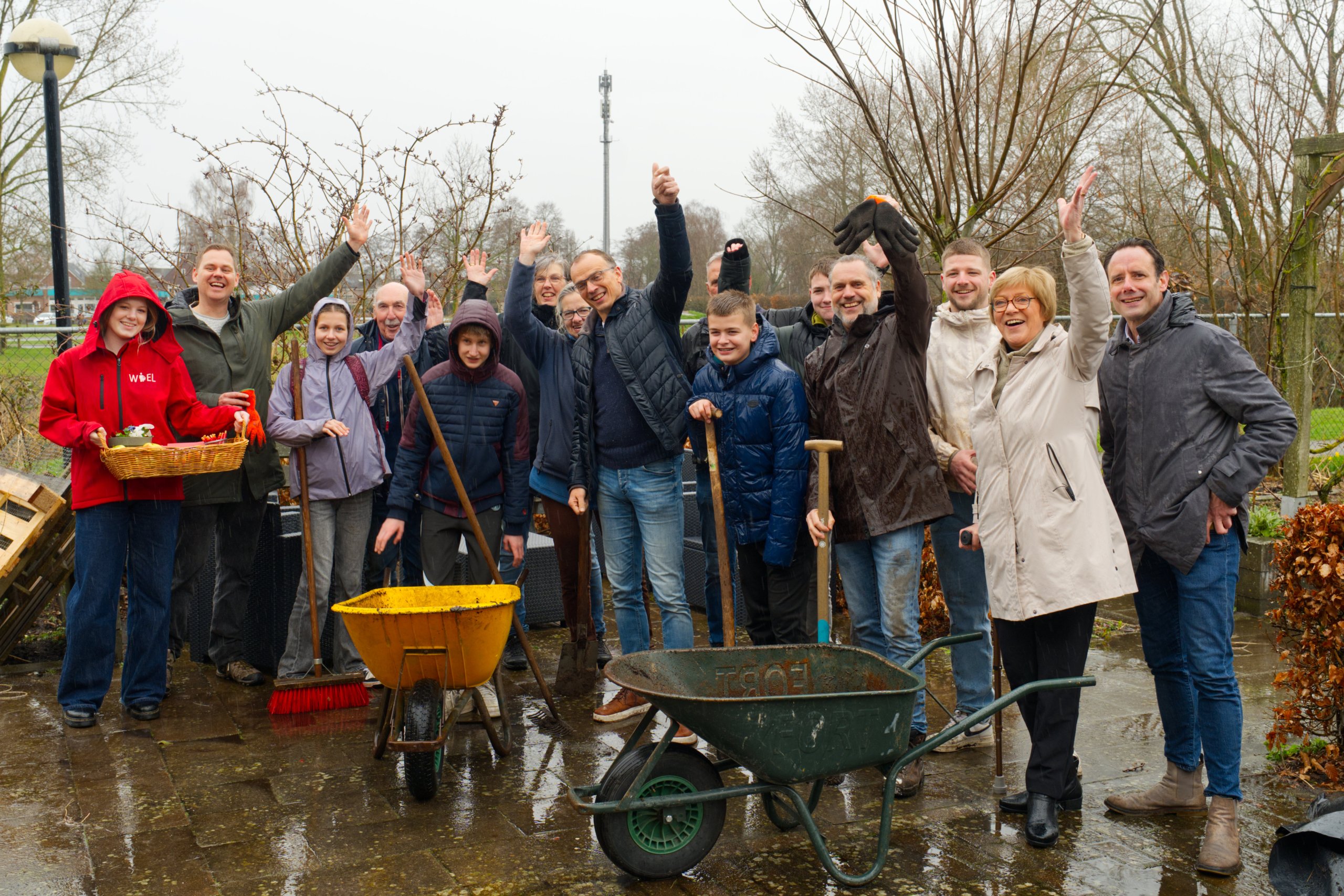 Foto: NLdoet 2026, vele handen maken licht werk