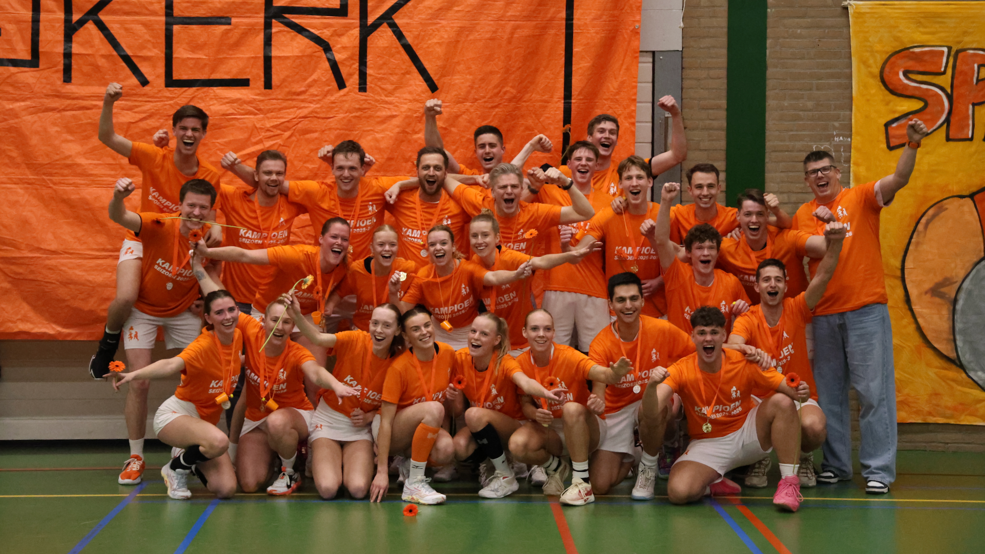 Foto: Sparta/Djops pakt titel en promoveert naar 1e Klasse