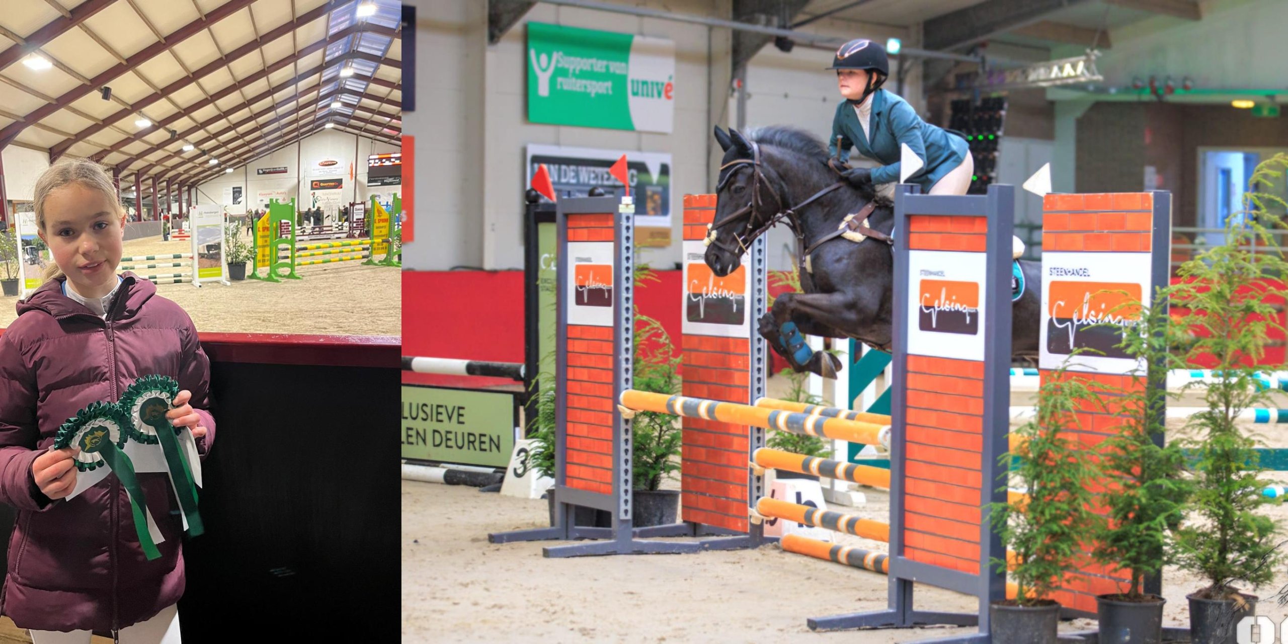 Foto: Sterke prestaties voor ruiters Klein maar Dapper in Wezep