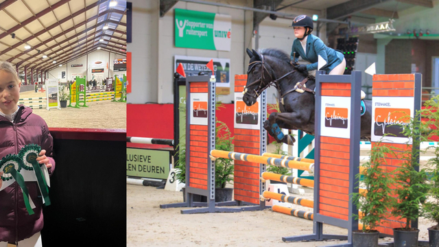 Foto: Sterke prestaties voor ruiters Klein maar Dapper in Wezep