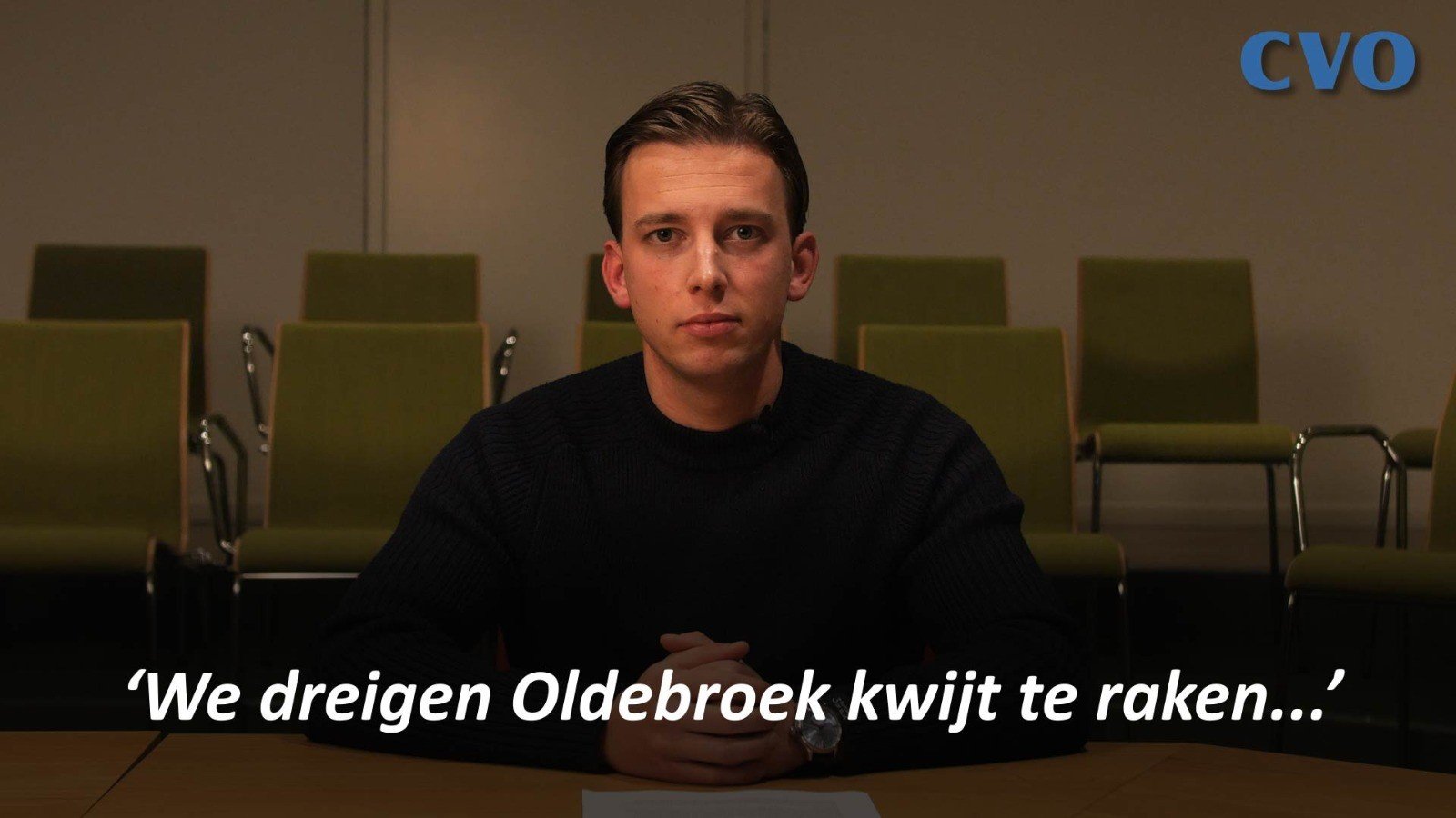 Foto: ‘We dreigen Oldebroek kwijt te raken’ | Hartenkreet Tom de Nooijer (CVO)