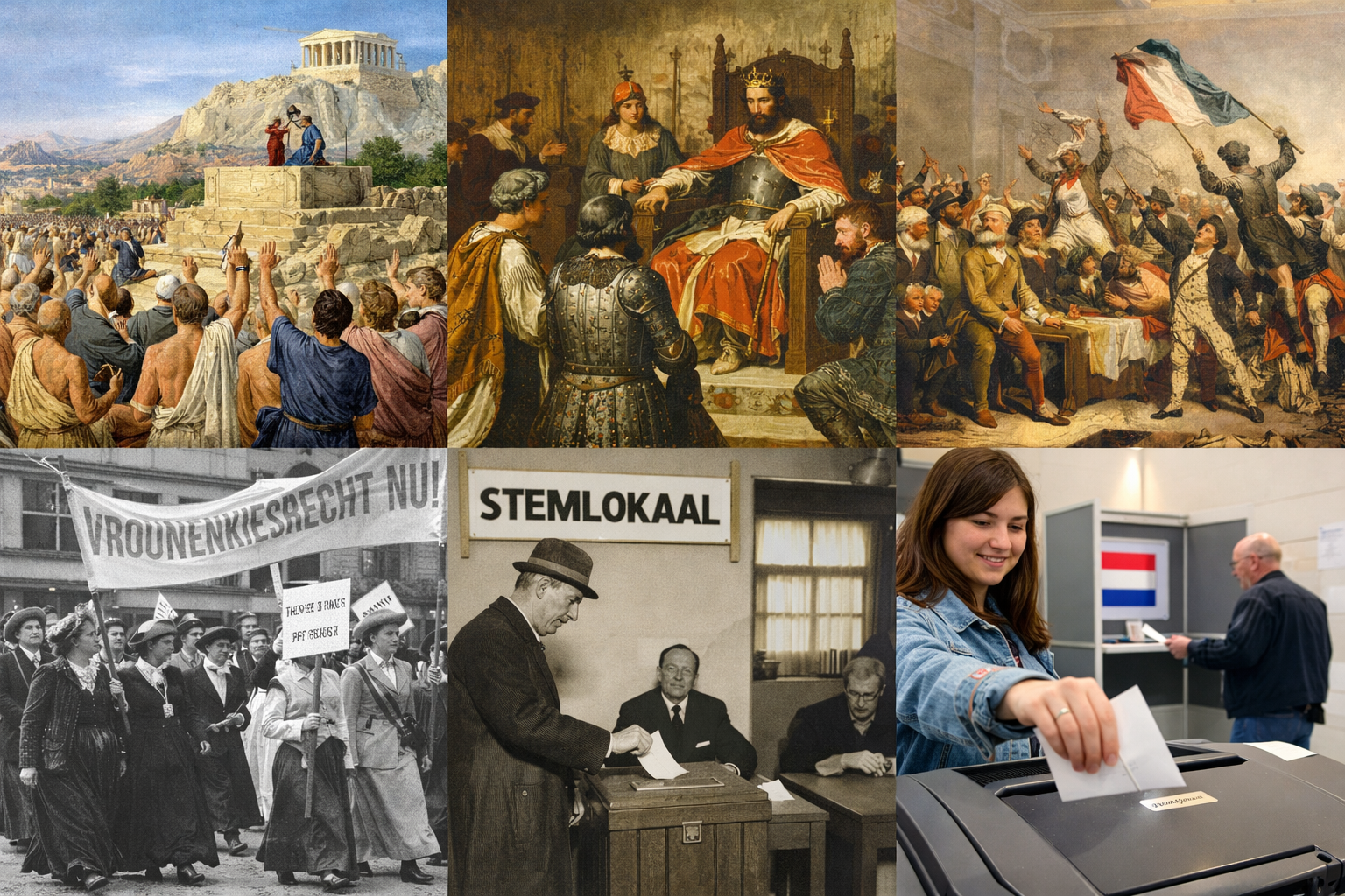 Foto: De geschiedenis van het stemmen: van elite naar iedereen