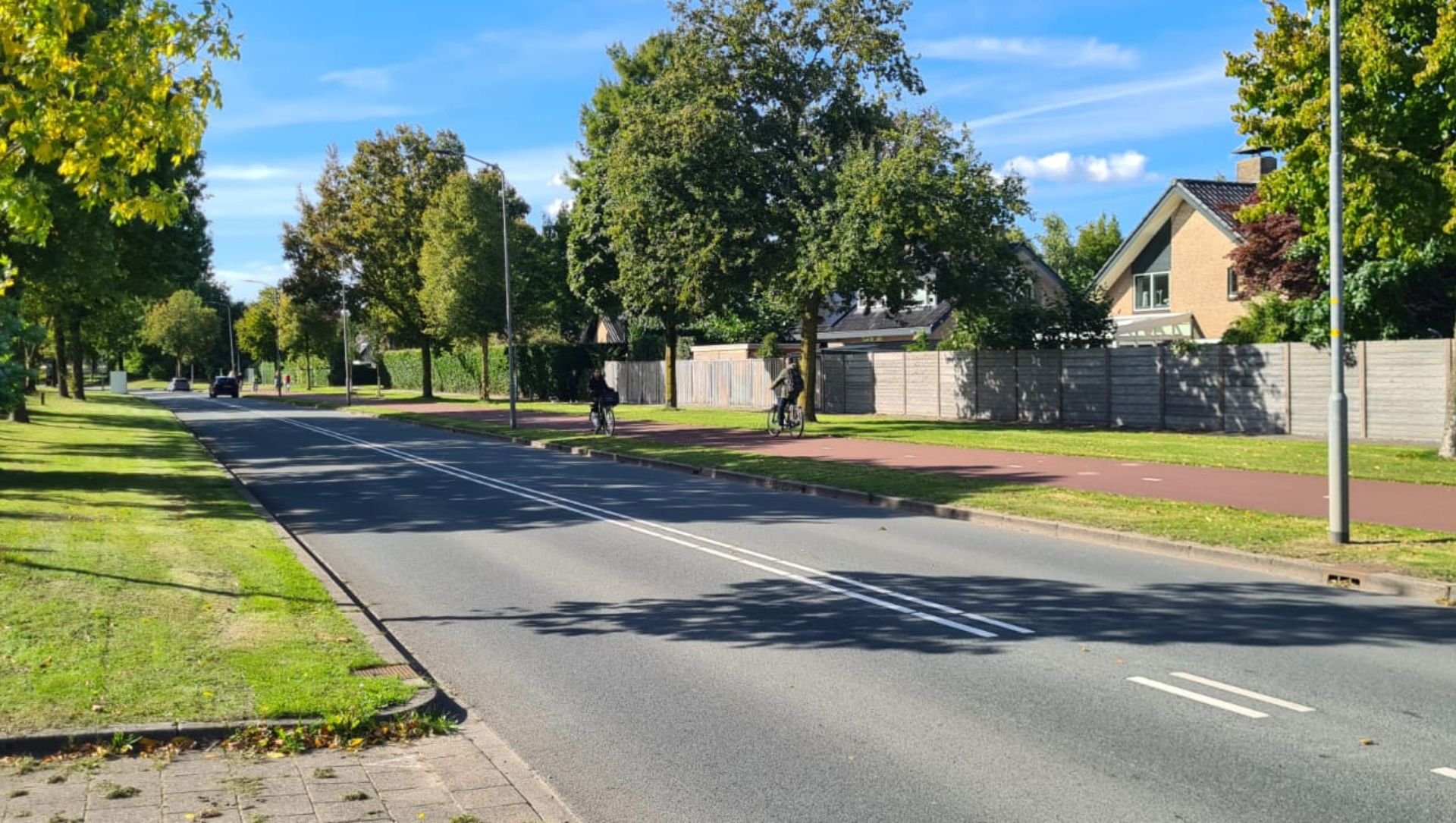 Foto: Nog geen besluit over geluidsscherm Hoevelaken: gemeente start proef