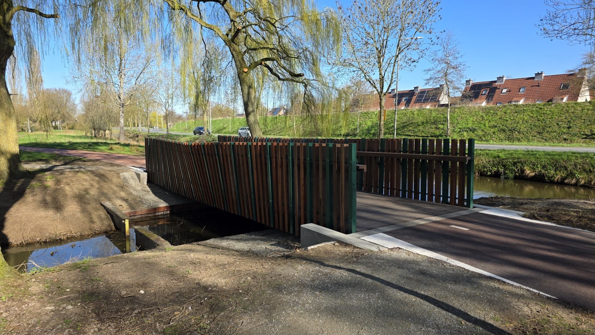 Foto: Fietsbrug van hergebruikte materialen krijgt plek in Nijkerk