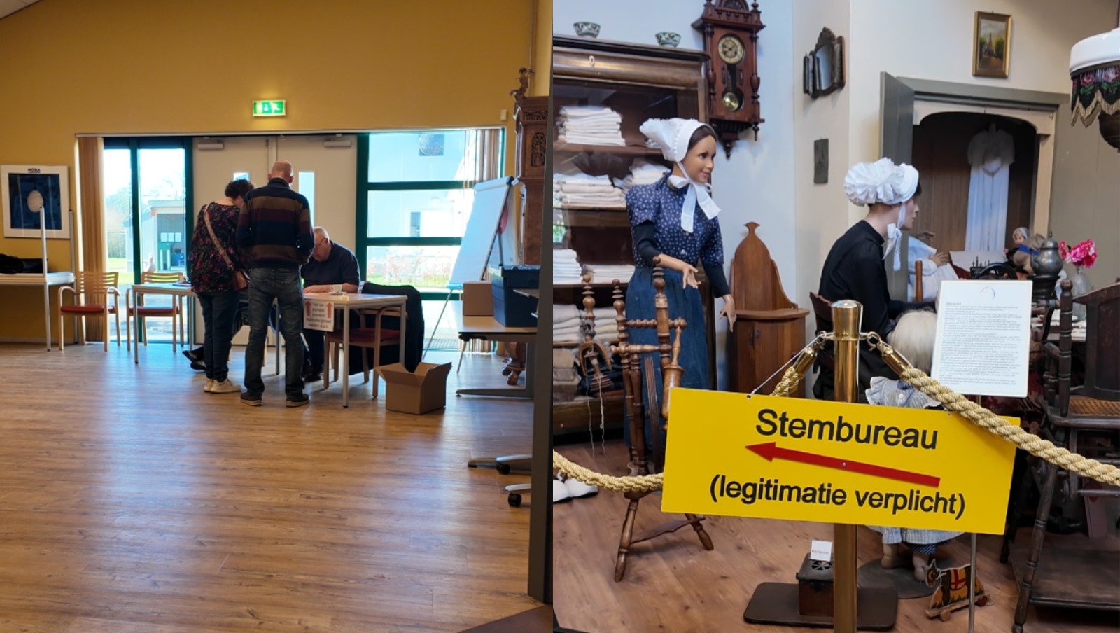 Foto: Pluimveemuseum verwelkomt vandaag bezoekers én stemmers