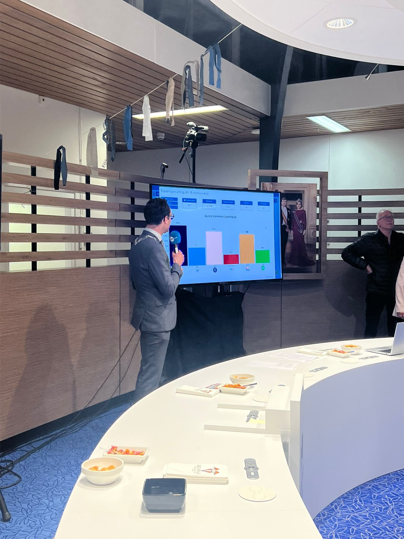 Foto: Spannende nek aan nek race, restzetel maakt het verschil