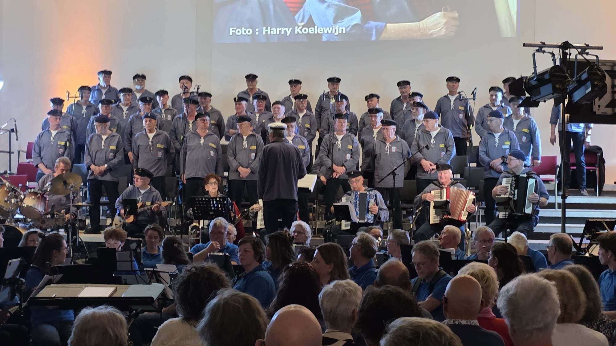 Foto: Zeemanskoor Nijkerks Welvaren viert 12,5-jarig jubileum met concert