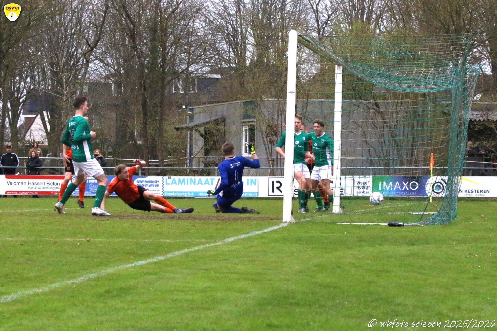 Foto: DSV tegen Olympia geen driepunter: 2 – 2