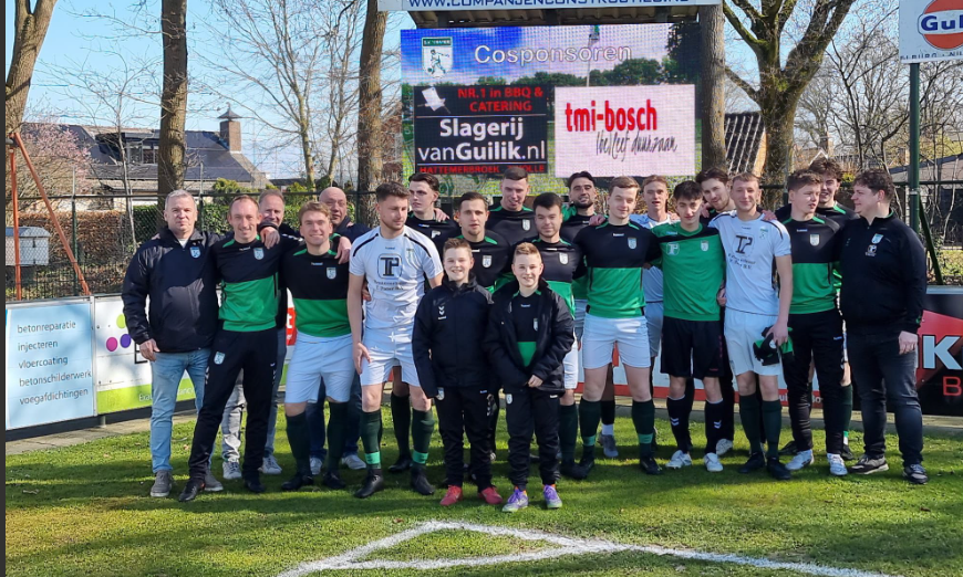 Foto: S.V. ’t Harde speelt gelijk tegen SP Teuge