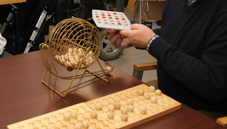 Foto: Bingoavond bij WHC