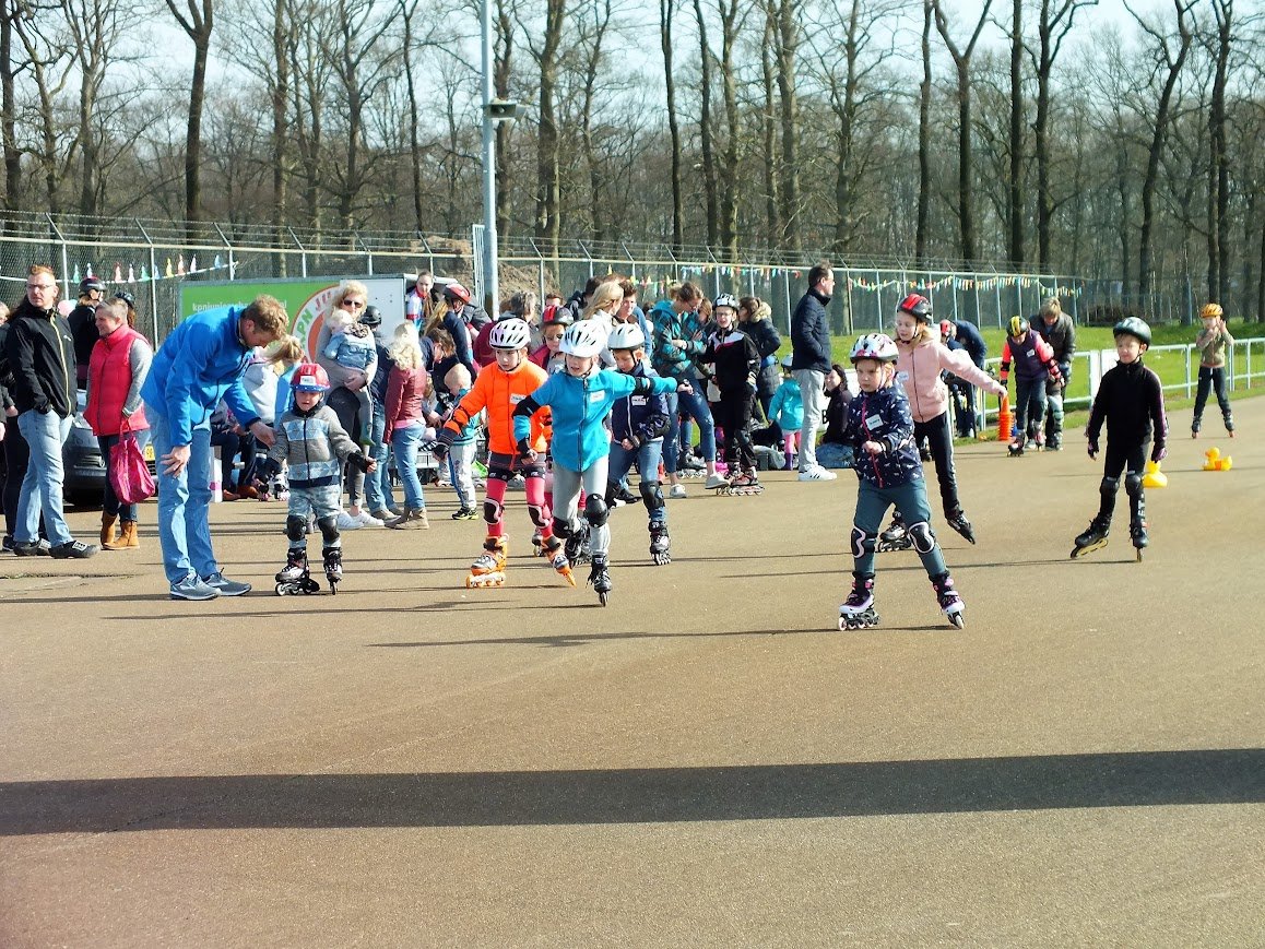 Gesprek met Edwin Bossenbroek van Skeelerclub Oldebroek over de Mini Elfstedentocht