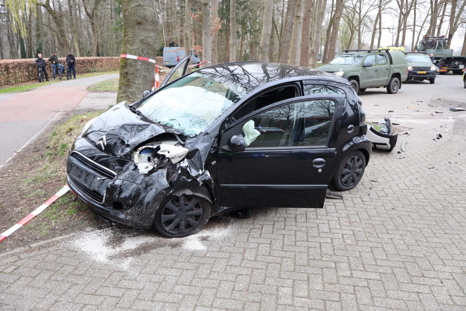 Foto: Ongeval op Garderenseweg in Uddel