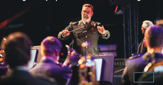 Relatieconcert in Oosterwolde met militaire topfanfare