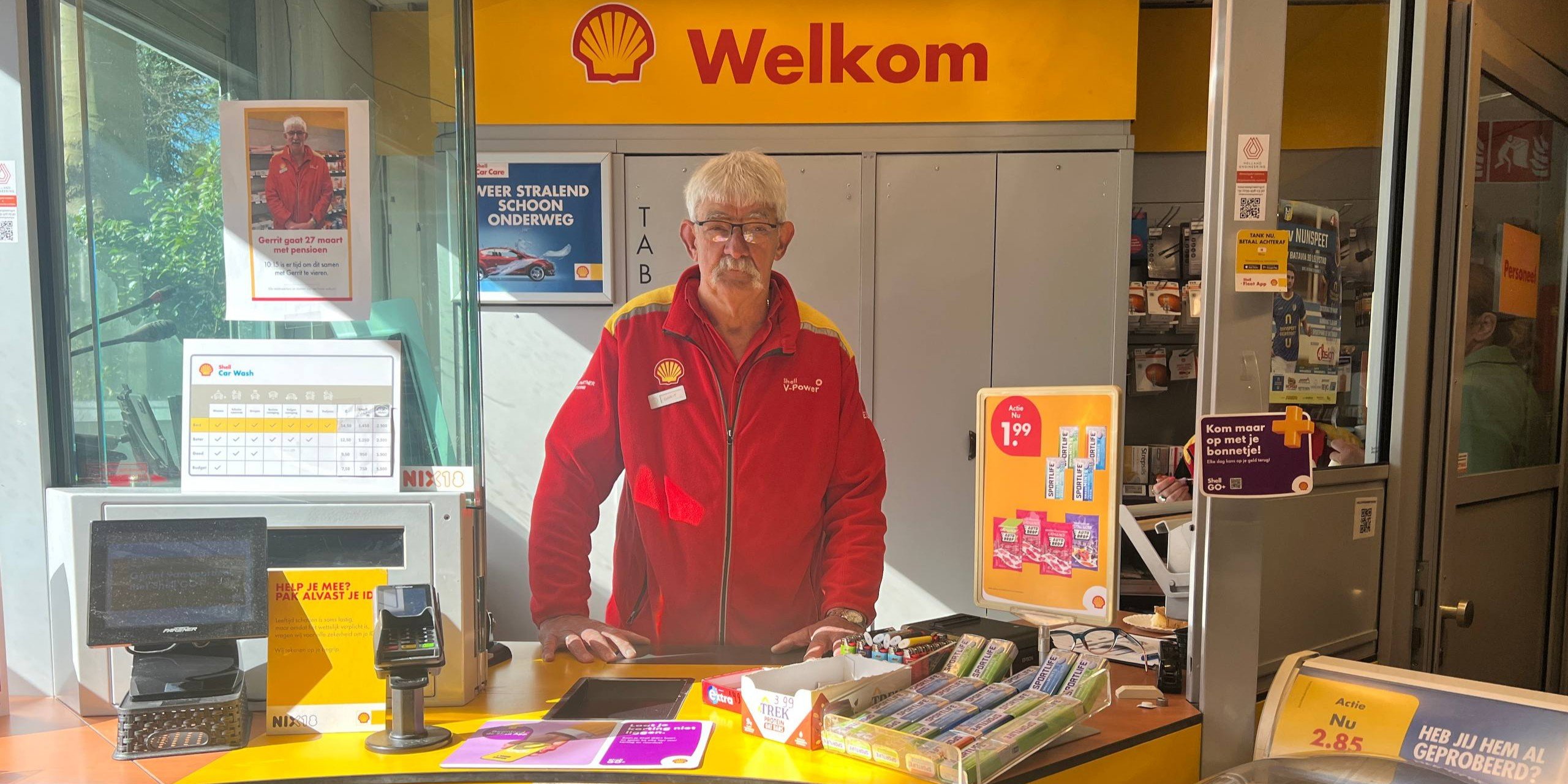 Foto: Gerrit Rekers met pensioen: Afscheid van een vertrouwd gezicht