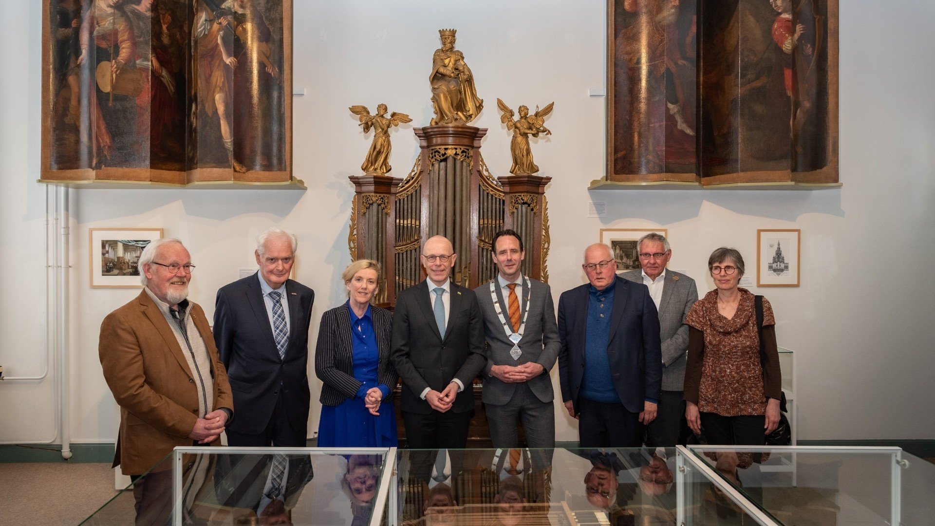 Foto: Nationaal Orgelmuseum verrijkt collectie met unieke 17e-eeuwse orgelluiken